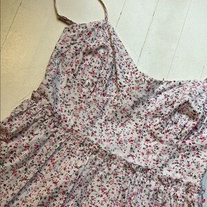Floral Spaghetti Strap Dress